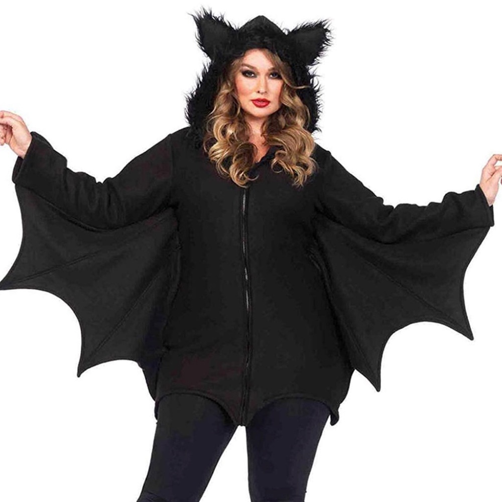 Black bat costume - plus size